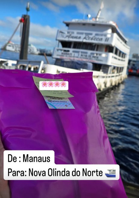 De barco para Nova Olinda do Norte